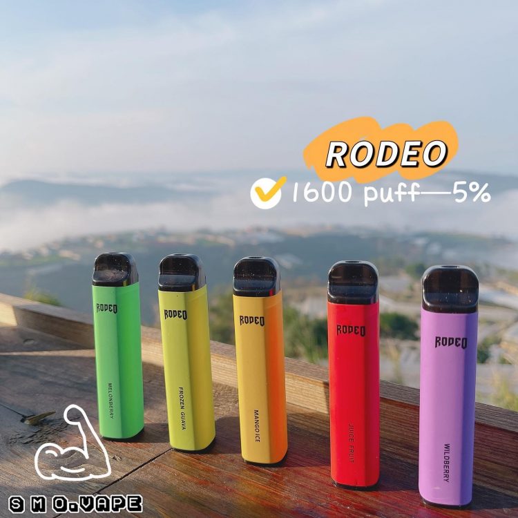 Pod Hút 1 Lần Rodeo 2500 hơi