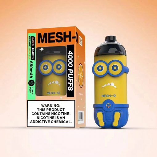 Pod Hút 1 Lần Minions Mesh Q 4000 hơi giá rẻ