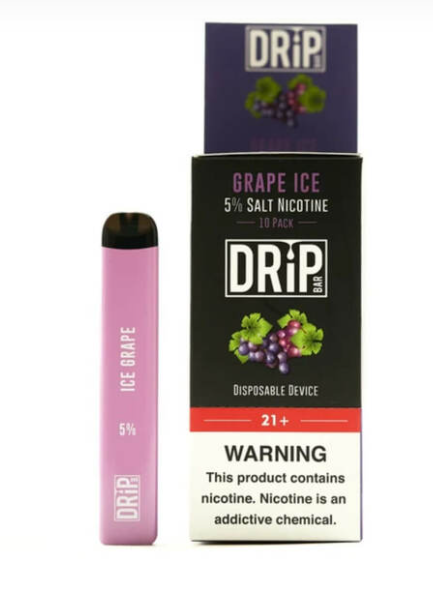 Drip Bar Vape Pod Dùng 1 lần grape