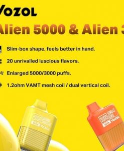 Vape Vozol Alien 5000 hơi