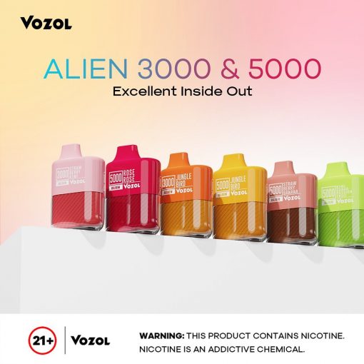 Vape Hút 1 Lần Vozol Alien 5000 hơi