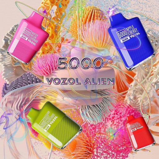 Pod Dùng 1 Lần Vozol Alien 5000 hơi