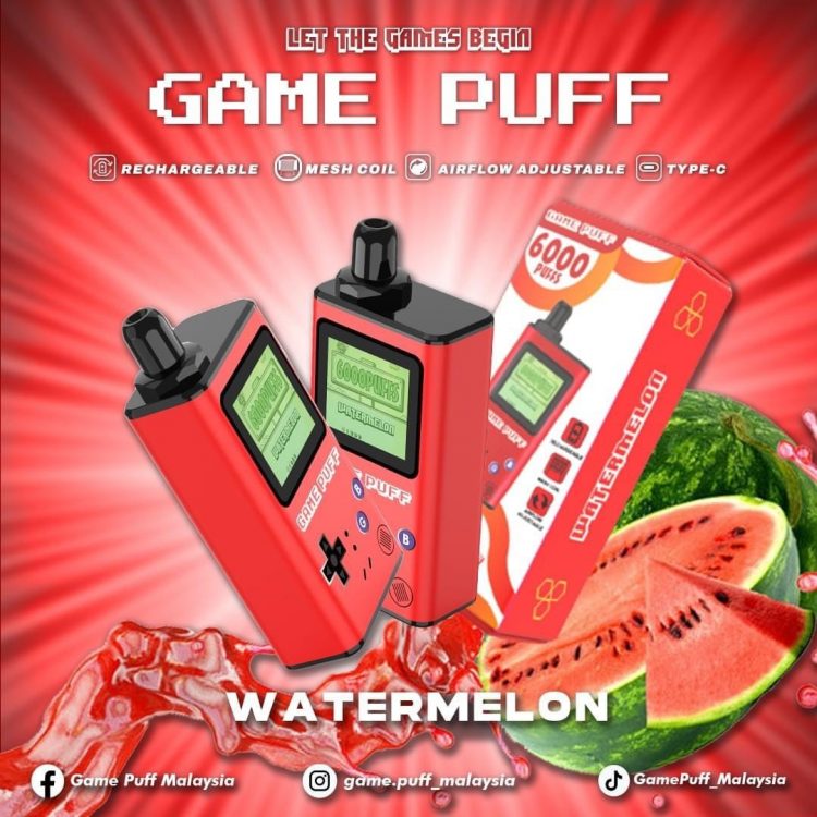 Đánh giá Pod Game Puff 6000 hơi