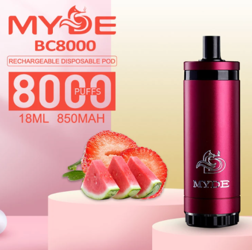 pod 1 lần Myde Bc8000