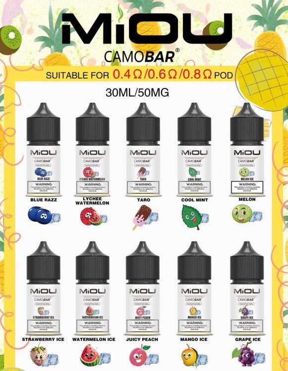 Juice Vape Miou CamoBar