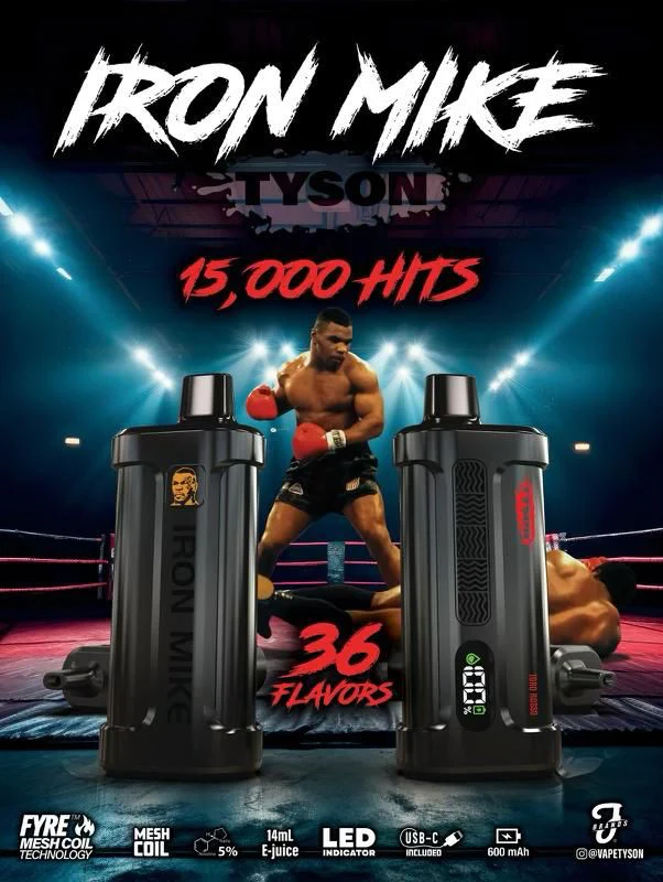 Pod Tyson 2.0 Iron Mike 15000 hơi