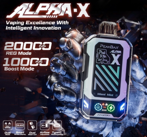 ALPHA X 20000 hơi Pod