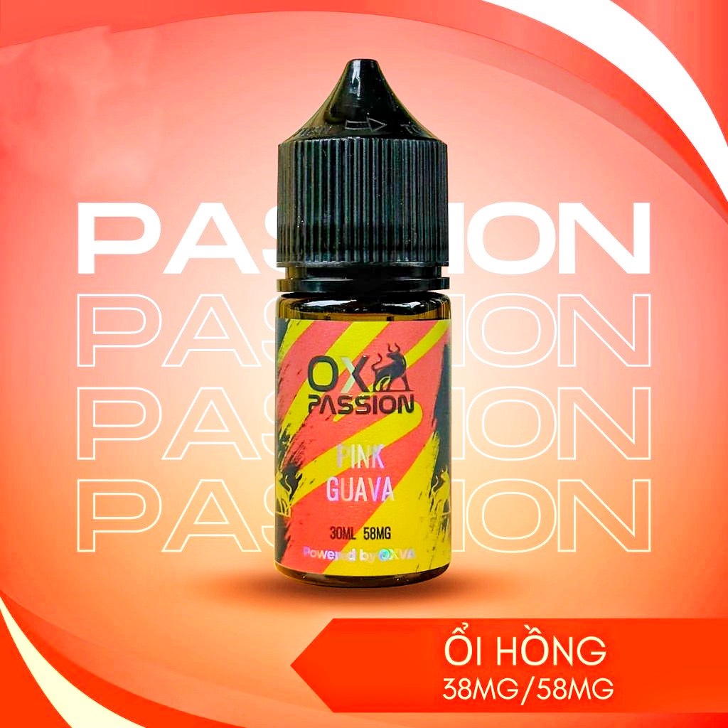 TINH DẦU OXVA OX PASSION juice salt nic Vape