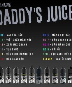 TINH DẦU DADDY juice salt nic Vape