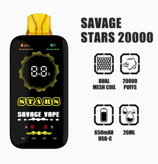 Pod Savage Stars 20000 hơi giá rẻ hcm