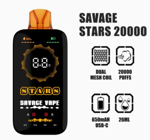 Pod Savage Stars 20000 hơi