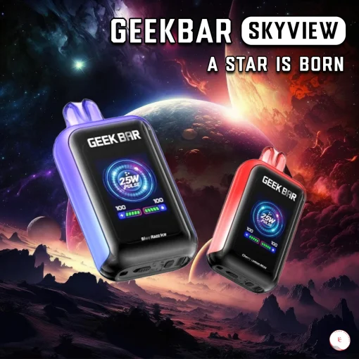 Pod Geek Bar Skyview 25000 hơi giá rẻ hcm